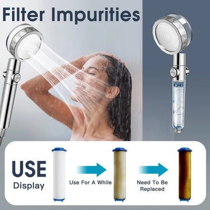 "PureFlow Spa Shower: Elevate Your Daily Wash"