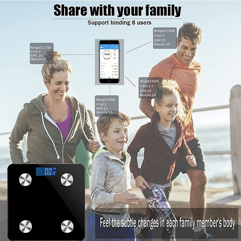 "Bluetooth" Weight Tracking Scale