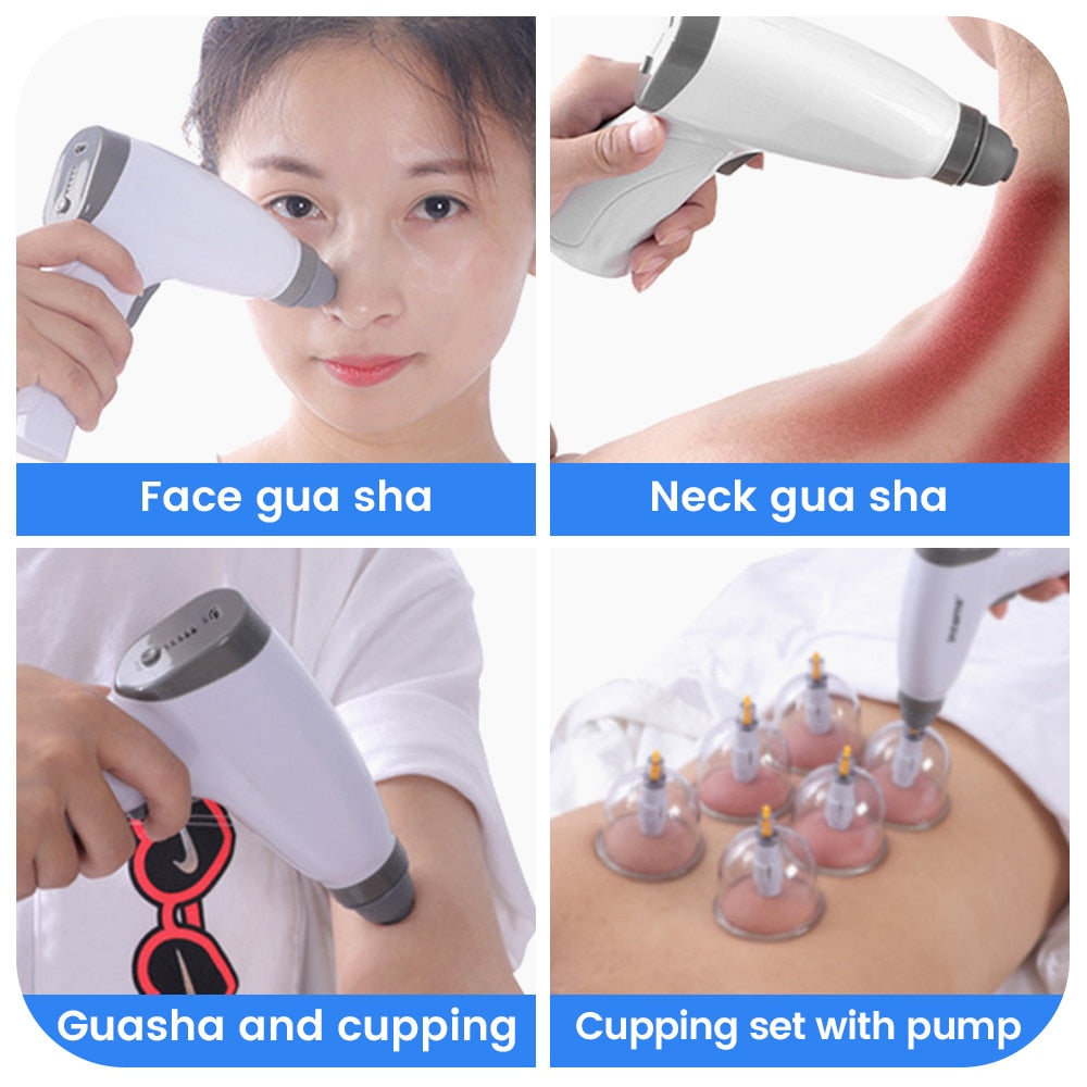 "Vacuum Gun" Gua Sha and Cupping Machine