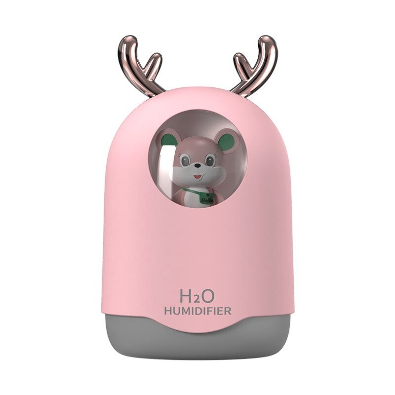 Cartoon Kitty Ultrasonic Air Humidifier USB Aroma Essential Oil Diffuser with LED Light For Home Room Perfume Diffuser