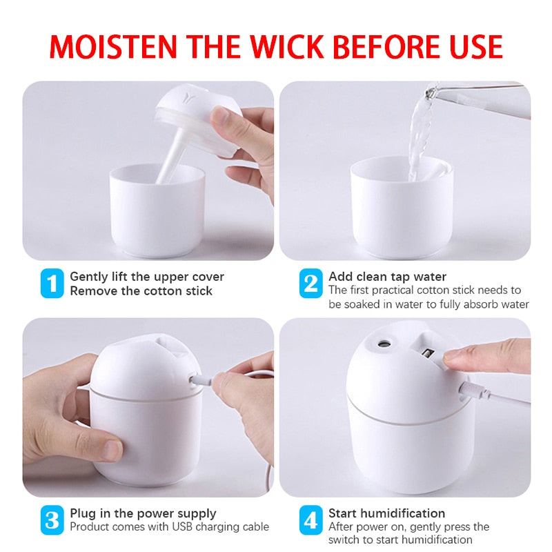 "Mini" 250ML Humidifier