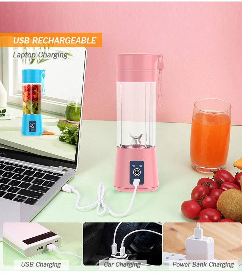 USB Portable Juicer Wireless Blender