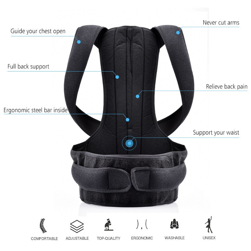 "Full Spine" Posture Corrector