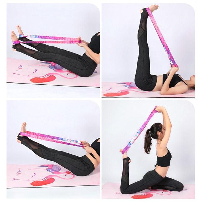 "Multiuse" Yoga Workout Strap