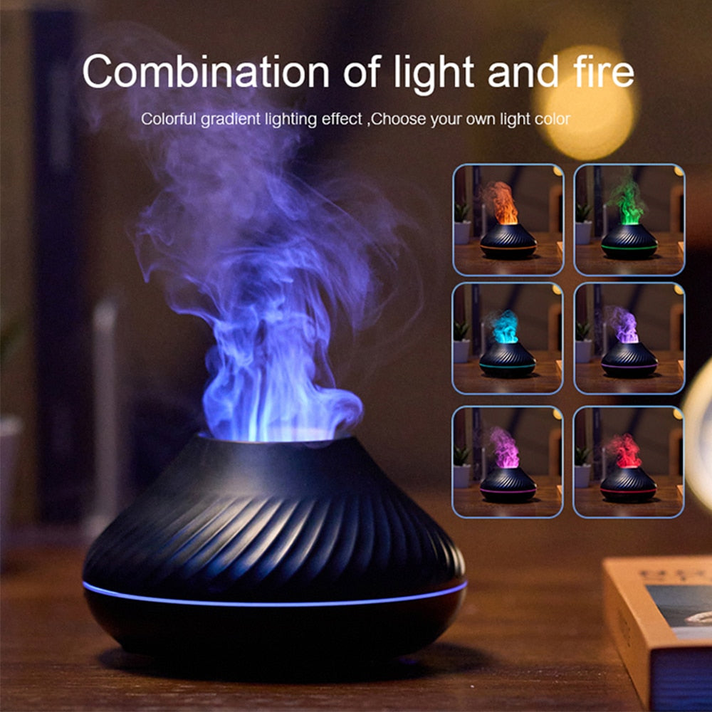 "Volcanic Flame" Humidifier