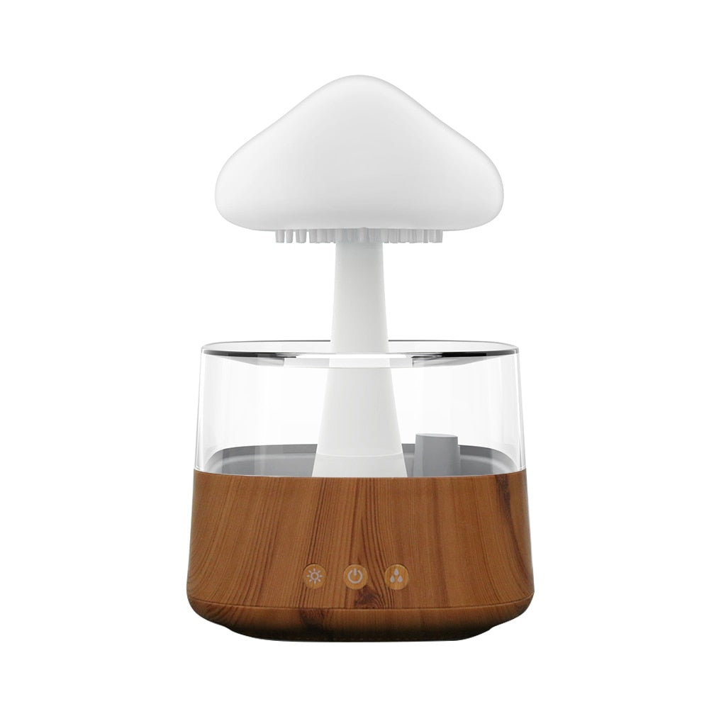 "Rainy Mushroom" Humidifier+Rain Sound