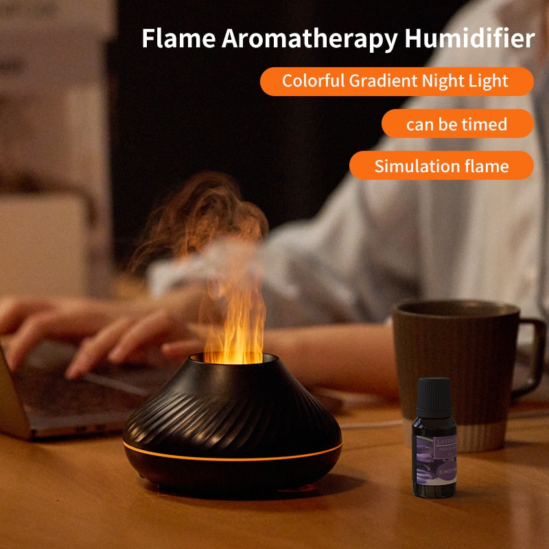 "Volcanic Flame" Humidifier