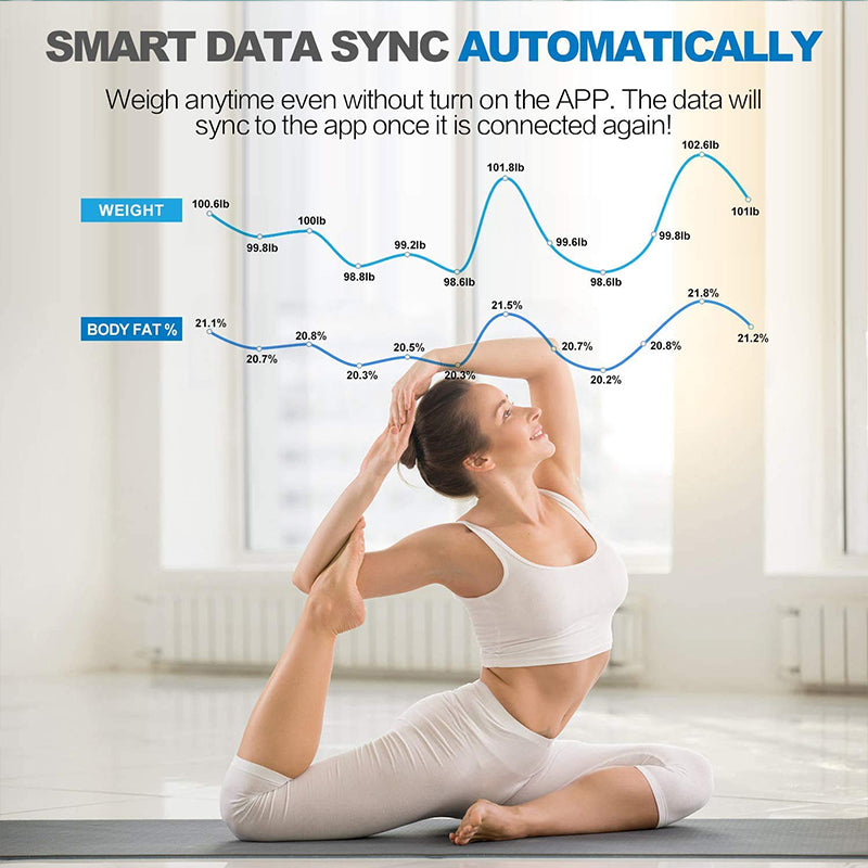 "Bluetooth" Weight Tracking Scale