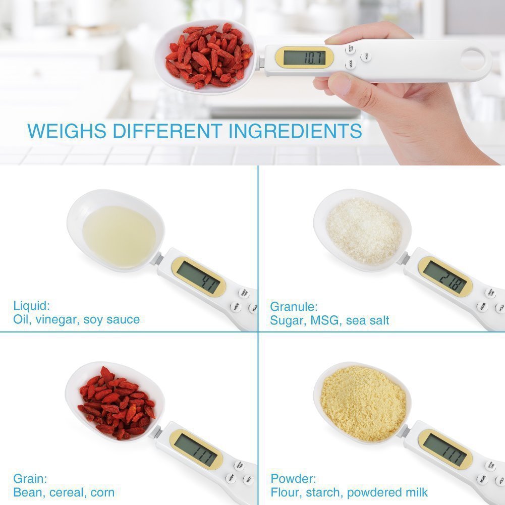 "Weighing Spoon" Kitchen Scale